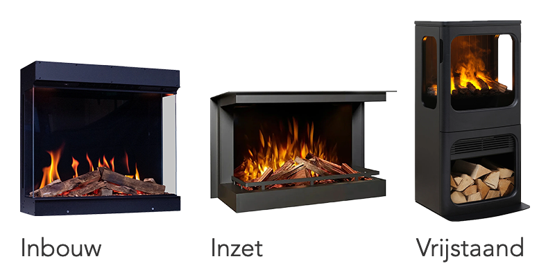 soorten elektrische haarden